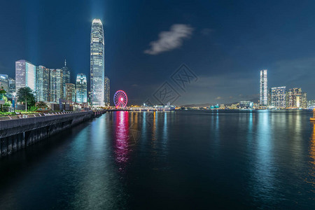 香港市天线和维多利亚图片