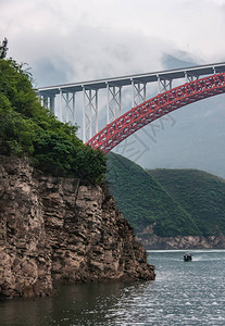 达宁河上的龙门峡谷图片