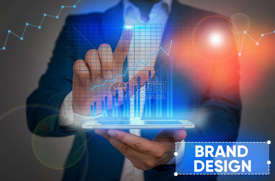 BrandDesign构成公司或品牌身份的概念摄影视觉要素CF图片