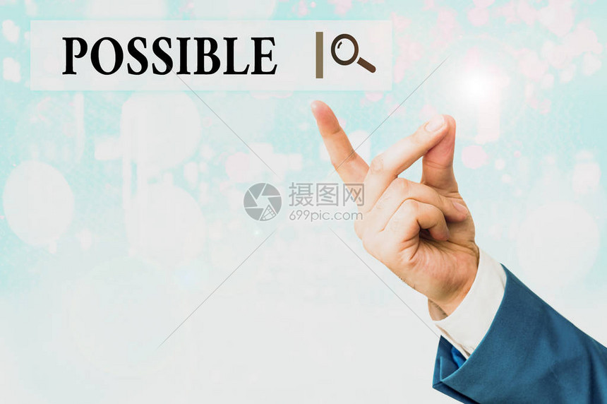 写笔记显示可能可能发生的事情的商业概念可能高清图片下载-正版图片503731656-摄图网