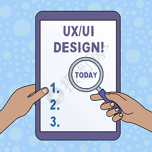 UxOrUiDesign商业照片展示了单一消费者经历的两种不同要素图片