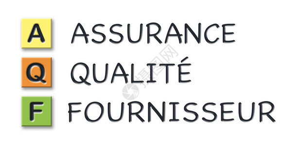 AQF3d首字母缩写为彩色的三维立方体图片