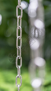 金属钢铁链为连接和连接概图片