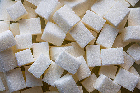 糖的立方体供你调味食物和饮料图片