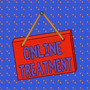 square矩形在彩色墙上不真实的卡通木提供心理健康咨询图片