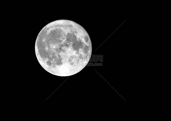 半月背景是地球上唯一的永图片