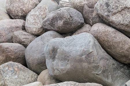 辉长岩光滑的卵石高清图片