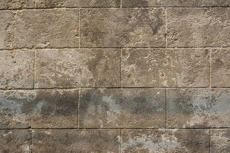 混凝土砖粗糙的棕色表面背景用于建造和建造图片