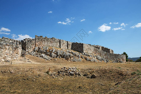泰林斯古代卫城遗址位于伯罗奔尼撒半岛阿尔戈利斯的迈锡尼考古遗址图片