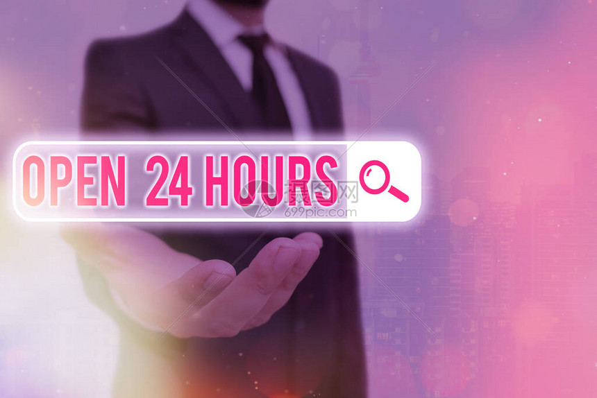 显示Open24小时的文本符号商业照片文本可以全天整夜提供高清图片下载-正版图片503799220-摄图网