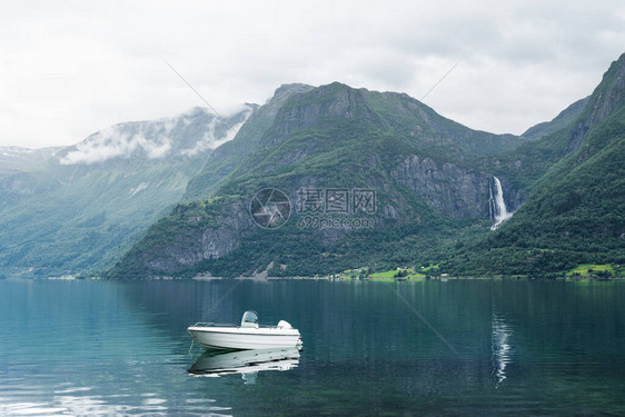 挪威Lusterfjordfjord挪威鲁斯特乡的挪威图片