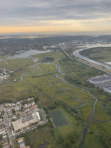 纽约长岛约翰肯尼迪国际机场航空降机图片