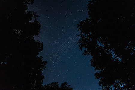 天空背景和夜晚银河的星图片