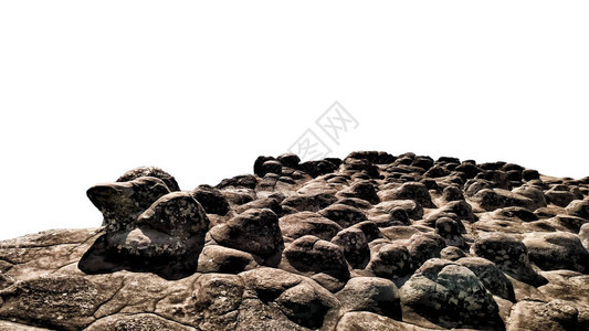 黑岩层自然图片