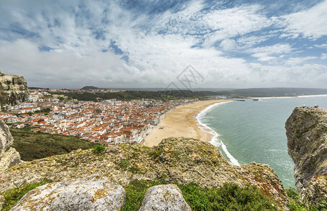 大西洋度假海滩葡萄牙纳扎尔N图片