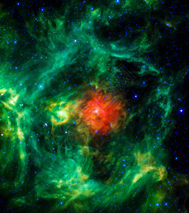 使用美国航天局望远镜拍摄的星云图像由NASA提供的该图背景图片