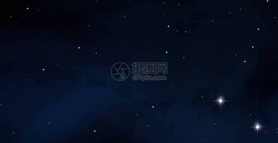 2d插图深广的空间恒星行星和卫星各种科幻创作背景空间艺术外星太阳图片