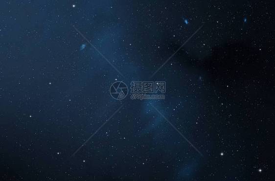 2d插图深广的空间恒星行星和卫星各种科幻创作背景空间艺术外星太阳图片