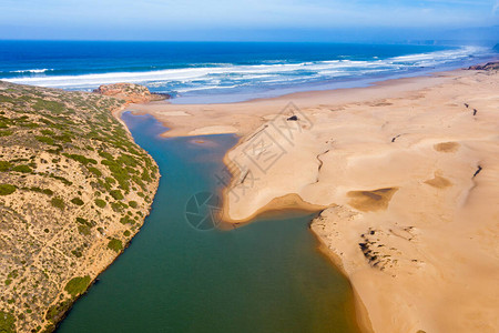 从葡萄牙西海岸的卡拉帕特伊拉海图片