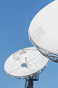 卫星通讯电视台顶图片