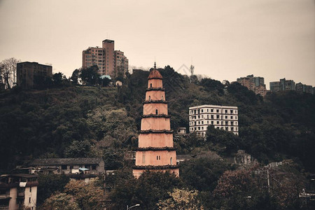 重庆的传统塔图片
