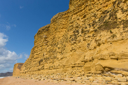 砂岩悬崖英国侏罗纪海岸英图片