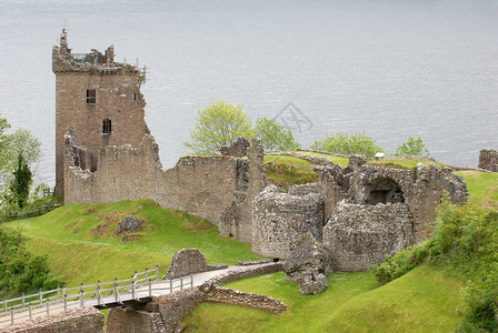 苏格兰的厄克特城堡图片