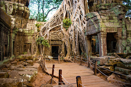 柬埔寨暹粒的佛教寺庙图片