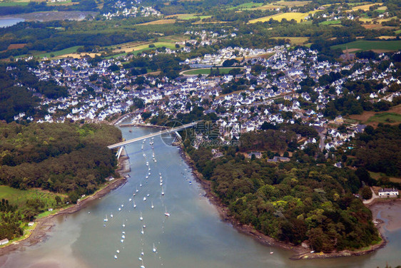 布列塔尼Morbihan的圣古图片