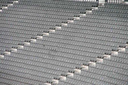 体育场内的空座位图片