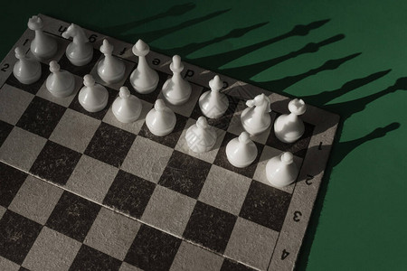 白棋在赛前的位置图片