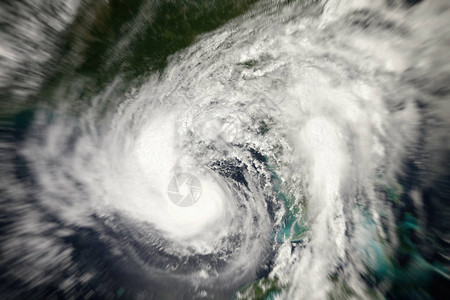 飓风即将来临龙卷风美国航天局提供的这图片