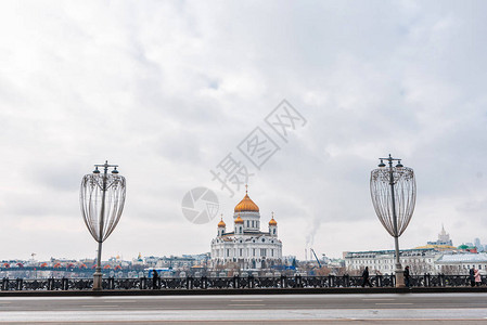 基督救世主大教堂在莫斯科图片