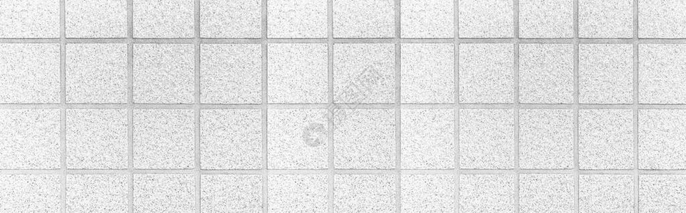 用于地板纹理和无缝背景的白色橡胶瓷砖全景图橡胶瓷砖地图片