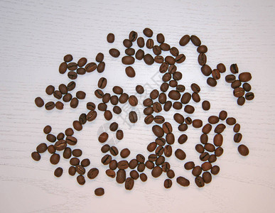 整个咖啡豆的图案杂乱无章图片