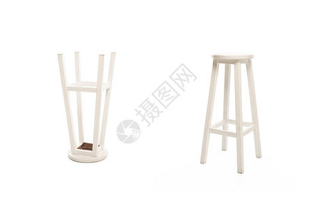 白色的现代白椅子背景图片