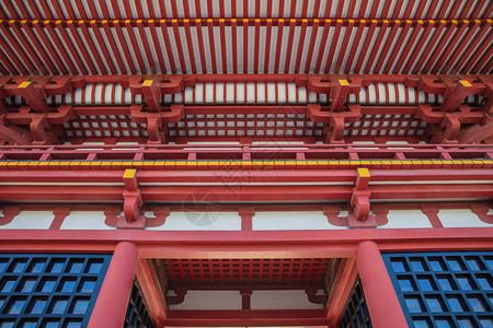 日本古代神社屋顶风格图片