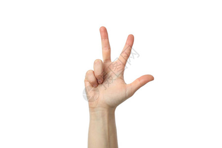 三只手指图片 三只手指素材 三只手指高清图片 摄图网图片下载