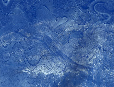 抽象的蓝色背景与水图片