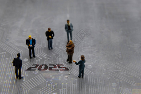2025未来主义电路板商务会议图片