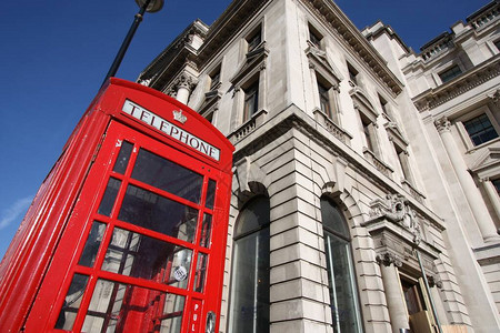伦敦电话亭英国图片
