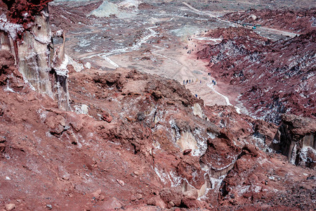 伊朗的火山岛霍尔穆兹图片