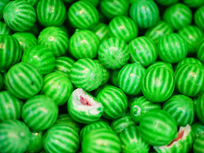 西瓜形式的糖果多彩姿的糖果特写儿童糖果儿图片