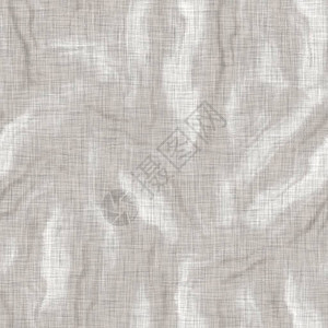 无缝灰色法国编织亚麻波条纹背景米色亚麻纤维自然图案有机纱线近距离编织物材料米色灰中图片