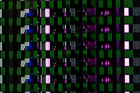 电视屏幕上的抽象背景纹理小缝隙数字噪图片