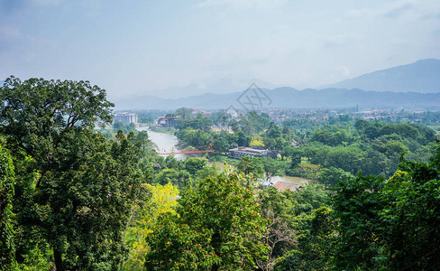 老挝万维昂的宋河景观图片