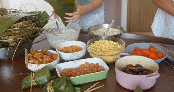 端午节自制粽子图片