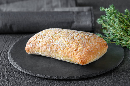 Ciabatatta意大利白面包图片