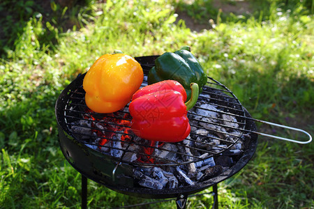 烤甜椒图片