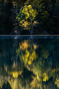 北海道的奥内托湖图片